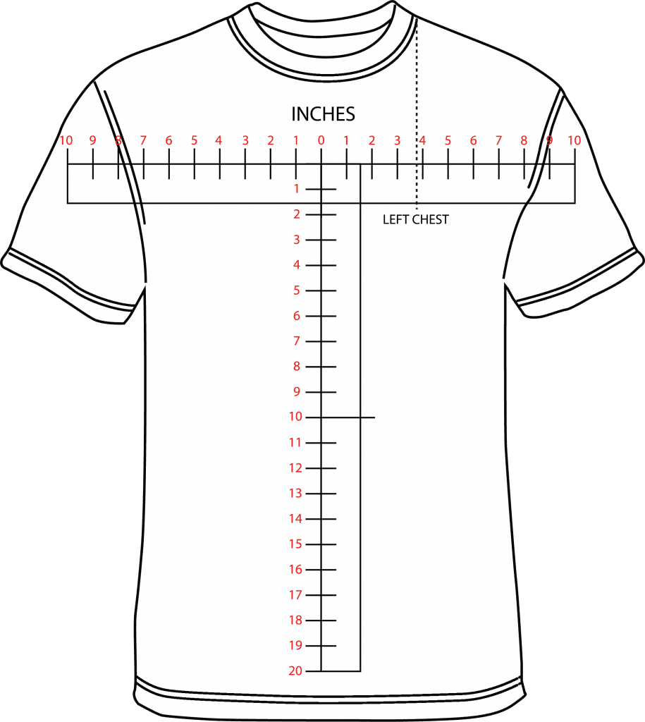 Free Printable Embroidery Placement Ruler