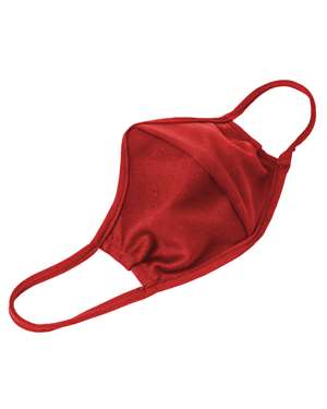 Red Fitted Face Masks
