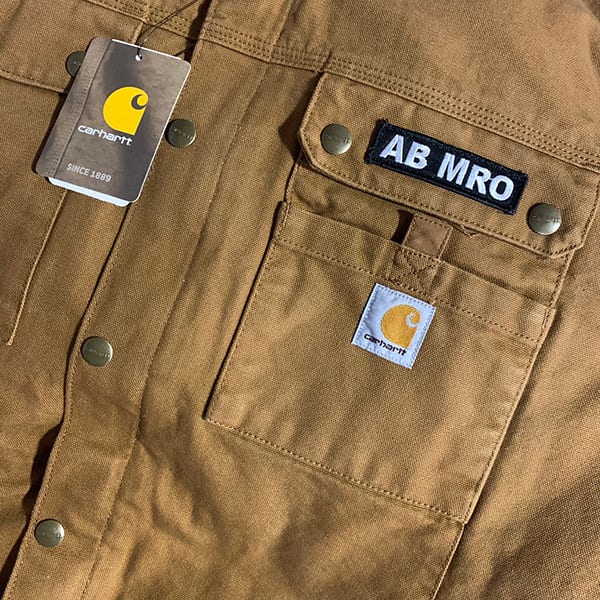Patches on Jacket Sleeves